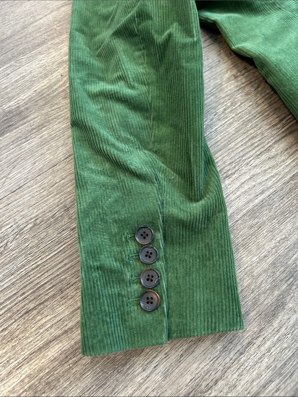 Boden Green Corduroy Blazer US 14 Tailored Jacket Preppy Fall - Picture 5 of 10